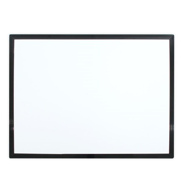 White board hanging in a classroom